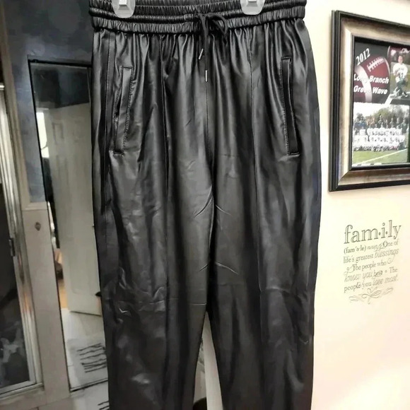 BLANKNYC PLEATHER PANTS - Picture 1 of 5